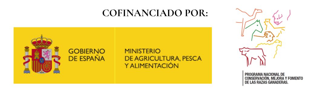 Cofinanciado por Ministerio de Agricultura, Pesca y Alimentación · Gobierno de España · Programa Nacional de Conservación de Razas Ganaderas